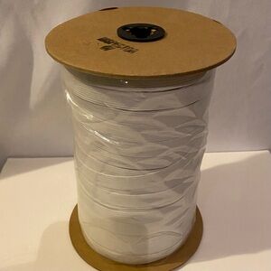 Large Spool of 1/2 White Elastic